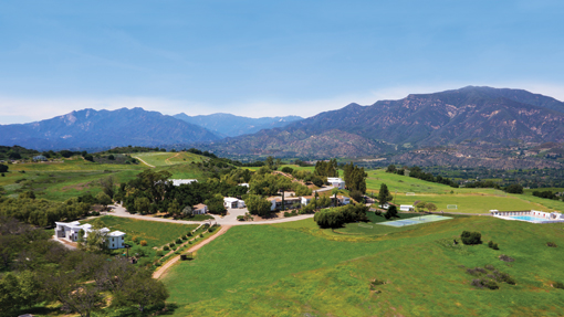 Aerial View of Besant Hill School of Happy Valley
